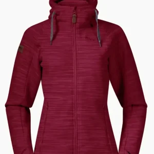 Bergans Hareid Fleece Jkt W Rusty Dust Expressversand