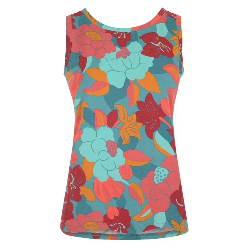 Sherpa Adventure Gear Neha High Neck Tank W Hydra Floral Wochenendangebot