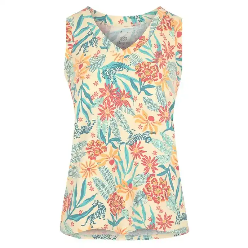 Schnäppchen Sherpa Adventure Gear Neha V-Neck Tank W Peetho Tiger Flora
