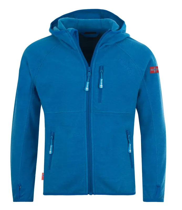 Highlight Trollkids Kids Sandefjord Jacket Med Blue