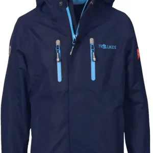 Trollkids Kids Sognefjord Jacket Pro - navy/lt blue Bestseller
