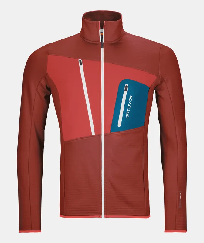 Ortovox Fleece Grid Jkt Clay Orange Preiswert