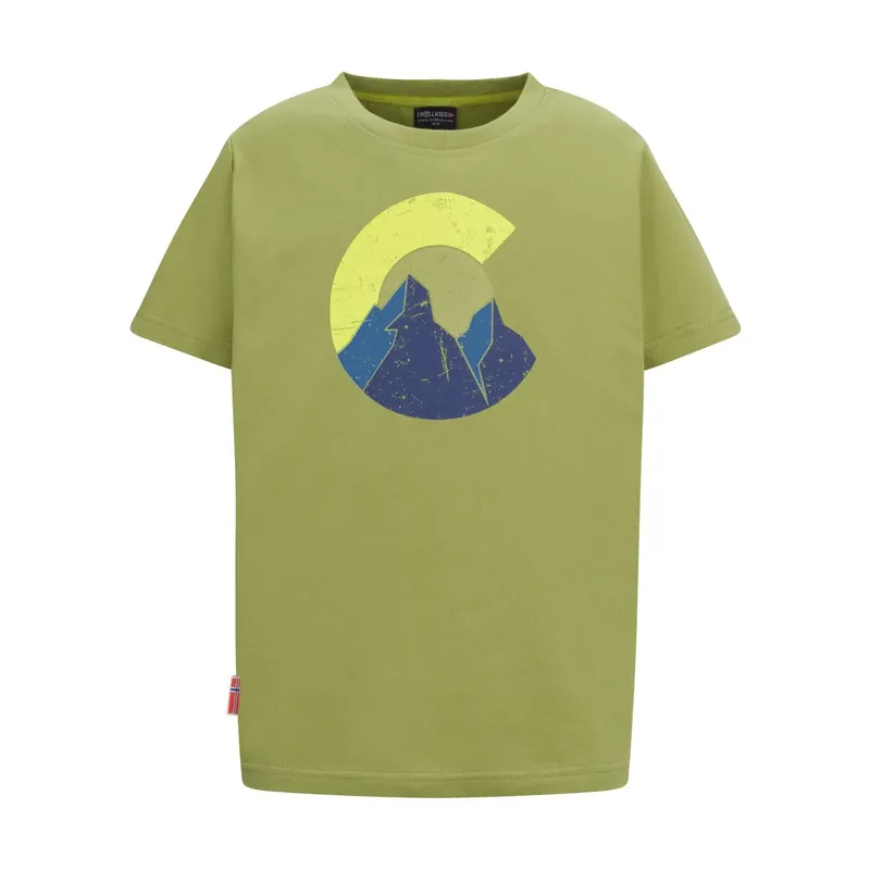 Neu Im Sortiment Trollkids Kids Halsafjord T Kiwi