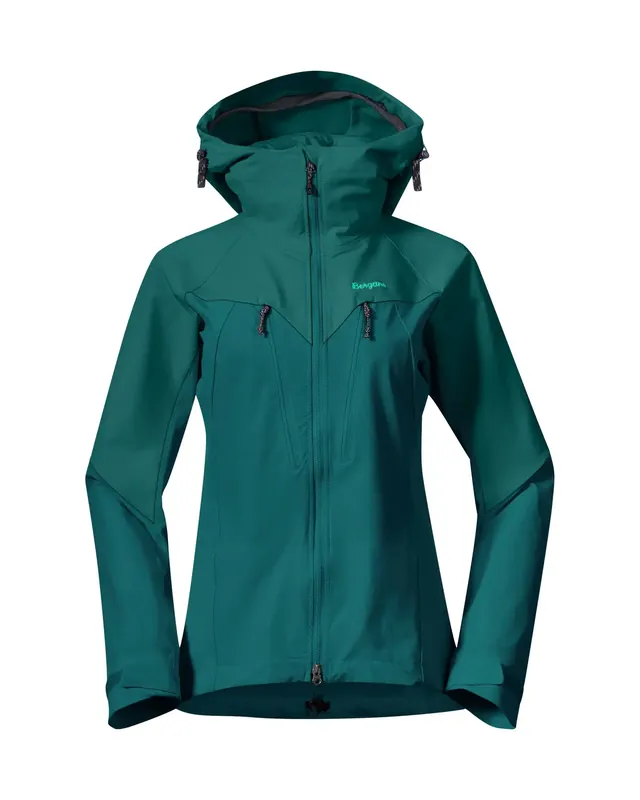 Bergans Tind Softshell Jacket-W-Malachite Green Top-Angebot