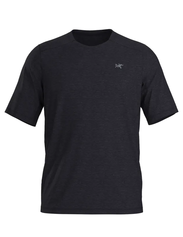 Arc‘teryx Cormac Crew SS T-Shirt Men - Black Heather Neuheit