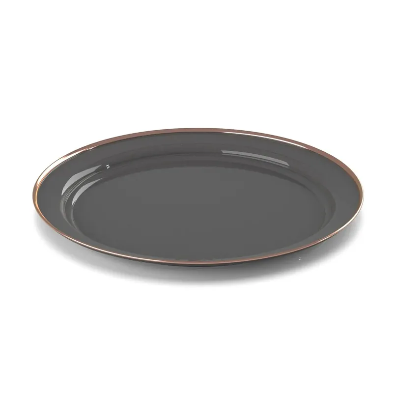 GSI Outdoors Mesa Emaille Teller flach shadow Super-Preis
