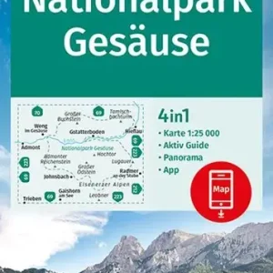 Sichere Zahlung Kompass-Verlag Wanderkarte Nationalpark Gesäuse