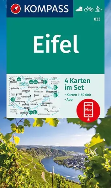 Jetzt Bestellen Kompass-Verlag WK Eifel