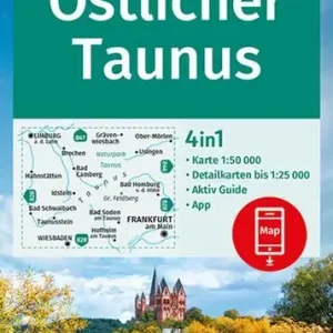 Neue Kollektion Kompass-Verlag WK 840 - Östlicher Taunus
