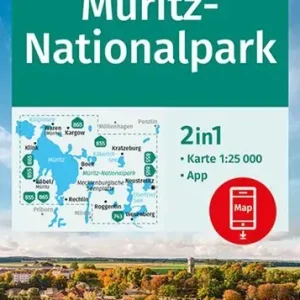 Begrenztes Angebot Kompass-Verlag WK Müritz-Nationalpark