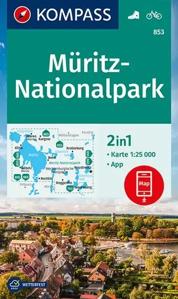 Begrenztes Angebot Kompass-Verlag WK Müritz-Nationalpark