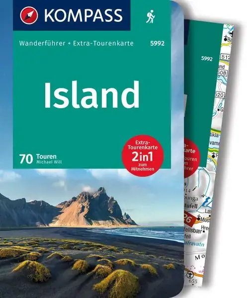 Neuheit Kompass-Verlag WF 5992 Island