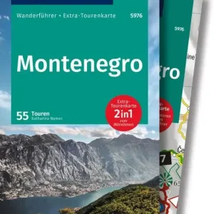 Neuheit Kompass-Verlag WF Motenegro