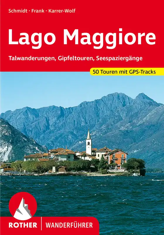 Abverkauf Bergverlag Rother Wanderführer Lago Maggiore