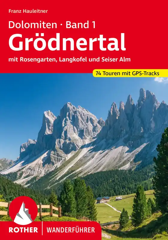 Preisreduziert Bergverlag Rother Wanderführer Dolomiten 1