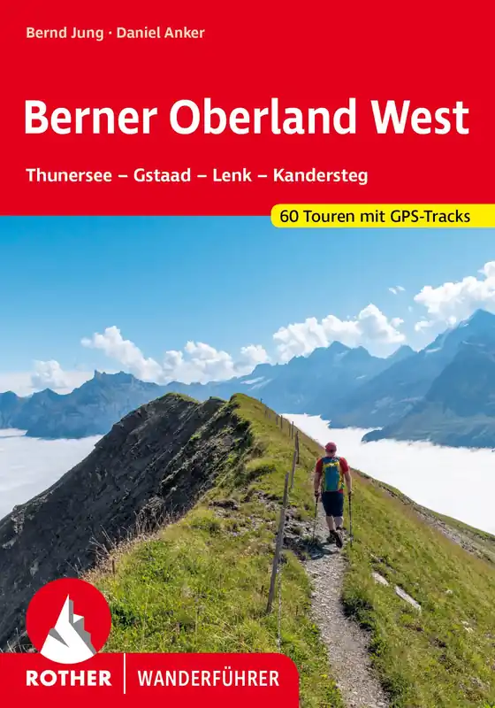 Bestpreis Bergverlag Rother Wanderführer Berner Oberland West
