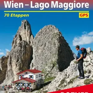 Neuheit Bergverlag Rother Alpenüberquerung Wien - Lago Maggiore