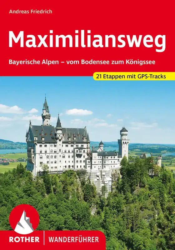 Bestseller Bergverlag Rother Maximiliansweg