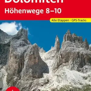 Sonderaktion Bergverlag Rother Wanderführer Dolomiten Höhenwege 8-10