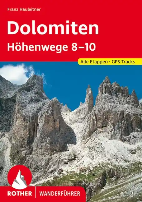 Sonderaktion Bergverlag Rother Wanderführer Dolomiten Höhenwege 8-10