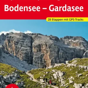 Günstig Bergverlag Rother Alpenüberquerung Bodensee – Gardasee