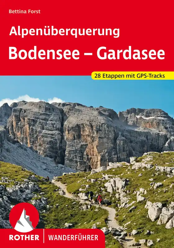 Günstig Bergverlag Rother Alpenüberquerung Bodensee – Gardasee