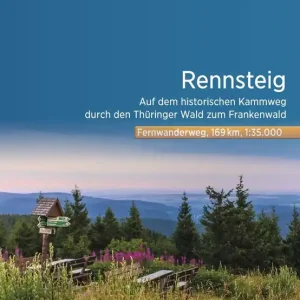 hikeline Rennsteig Wanderführer Neuheit