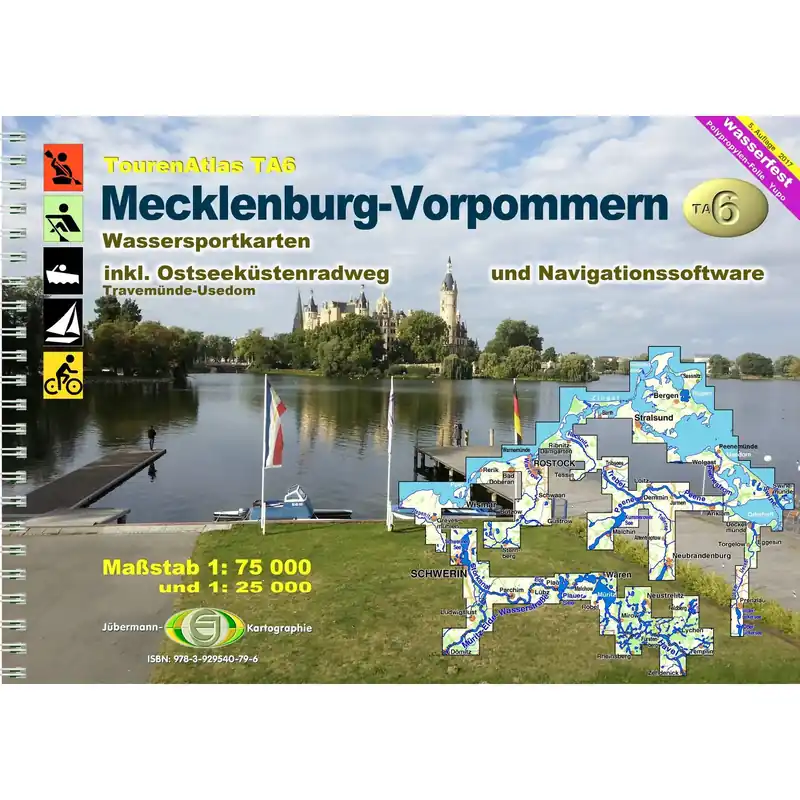 Jübermann TourenAtlas TA6 Mecklenburg-Vorpommern Top-Preis