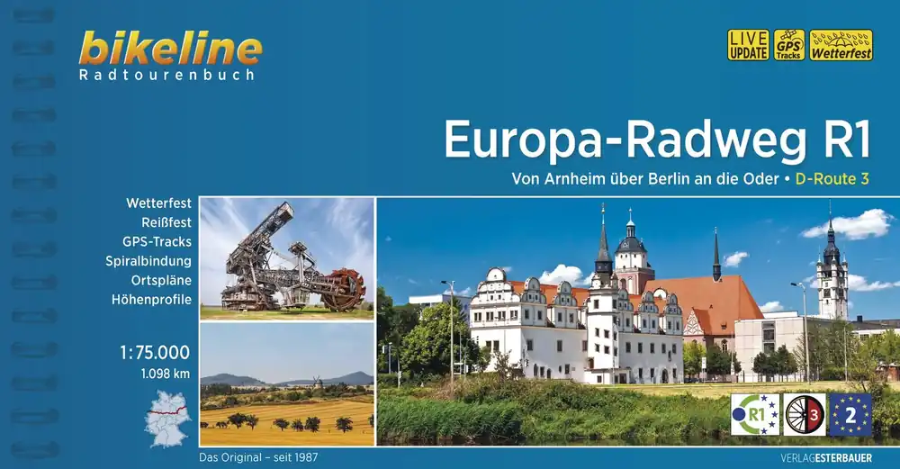 bikeline Europa Radweg R1 Expressversand