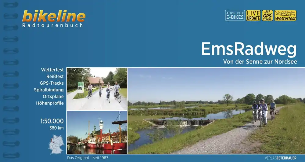 Preiswert bikeline Ems Radweg