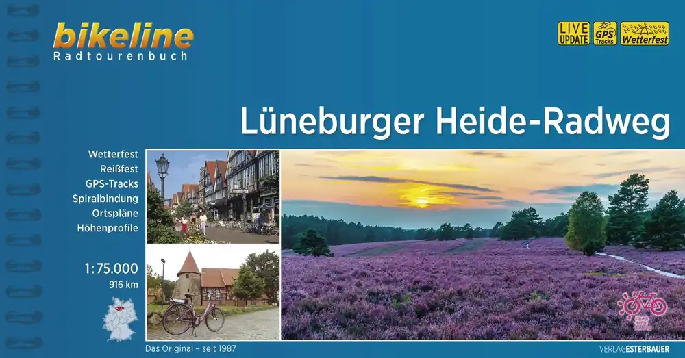 bikeline Lüneburger Heide-Radweg Neu