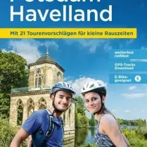 BVA BikeMedia Potsdam / Havelland Fahrradkarte, Auflage 2020 Neue Ware