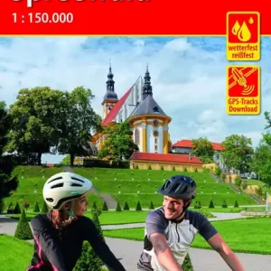 BVA BikeMedia ADFC-Radtourenkarte 9 Brandenburg Spreewald Sichere Zahlung