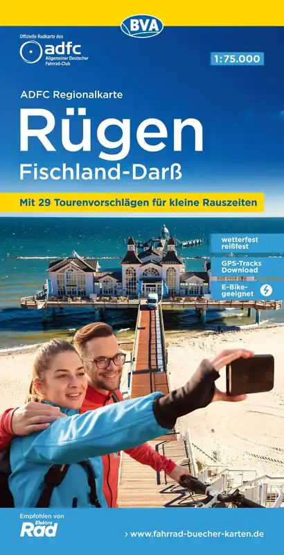 BVA BikeMedia Rügen / Fischland - Darß Fahrradkarte Sonderaktion