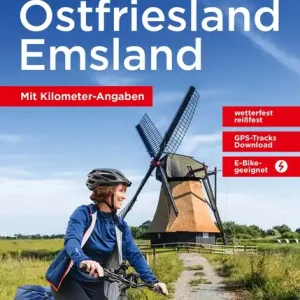 BVA BikeMedia Ostfriesland / Emsland Fahrradkarte Neu
