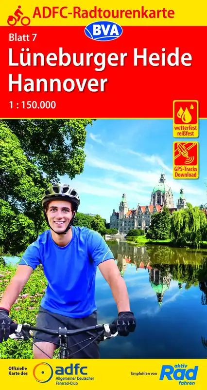Sonderaktion BVA BikeMedia Lüneburger Heide / Hannover Fahrradkarte