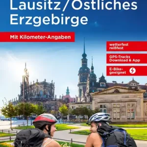 BVA BikeMedia Lausitz / Östliches Erzgebirge Fahrradkarte Sofort Bestellen