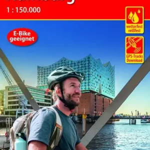 Beliebt BVA BikeMedia Holstein / Hamburg Fahrradkarte