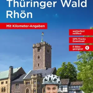 Mega-Angebot BVA BikeMedia Thüringer Wald / Rhön Fahrradkarte, Auflage 2020