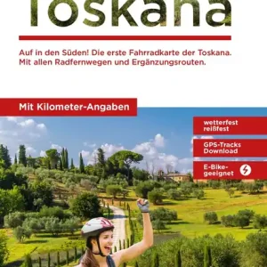 BVA BikeMedia Toskana - ADFC-Radtourenkarte 1 150.000 Garantierte Lieferung