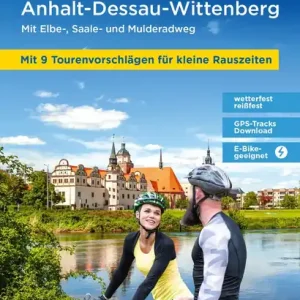 Markenprodukt BVA BikeMedia Anhalt / Dessau / Wittenberg Fahrradkarte