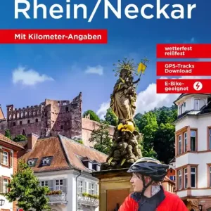 BVA BikeMedia Rhein / Neckar Fahrradkarte Aktuell
