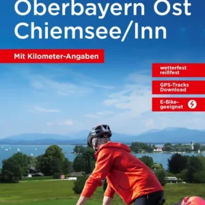 BVA BikeMedia Oberbayern / Chiemsee - Inn Fahrradkarte Beliebt