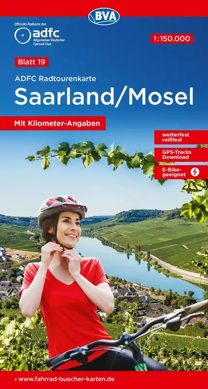 Nur Heute BVA BikeMedia Mosel / Saarland Fahrradkarte