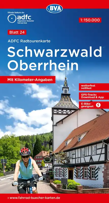 Sonderaktion BVA BikeMedia Schwarzwald / Oberrhein Fahrradkarte