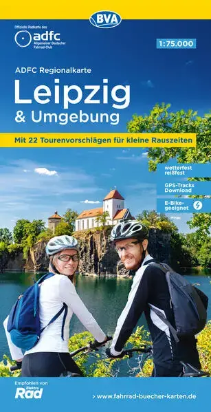 Meistverkauft BVA BikeMedia Leipzig und Umgebung Fahrradkarte