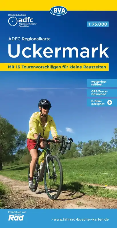 BVA BikeMedia Uckermark Fahrradkarte Saisonangebot