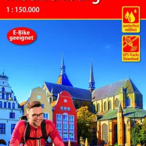 Echt BVA BikeMedia Ostseeküste / Mecklenburg Fahrradkarte