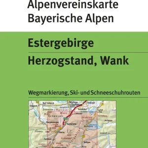 Neue Kollektion DAV AV-Karte BY 9 - Estergebirge Herzog