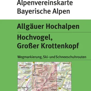 DAV AV-Karte BY 4 - Allgäuer Alpen Sonderangebot